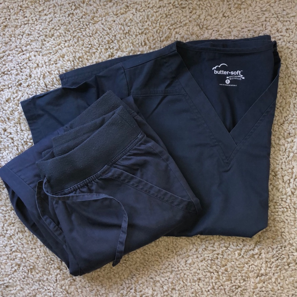 Grey scrubs